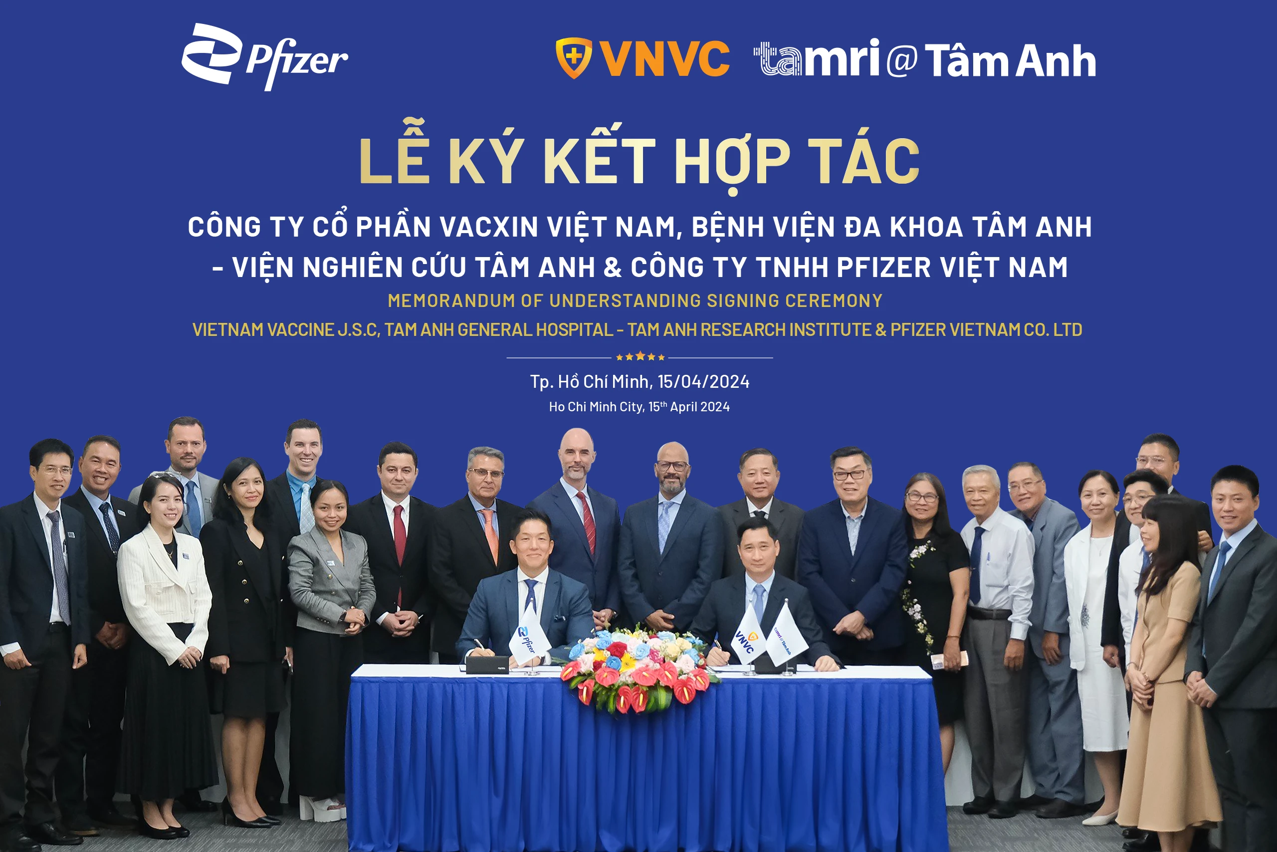 Hợp tác giữa Pfizer và VNVC