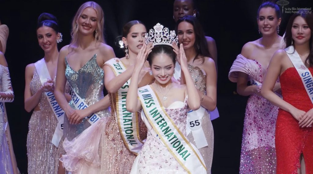 Thanh Thủy đăng quang Miss International 2024