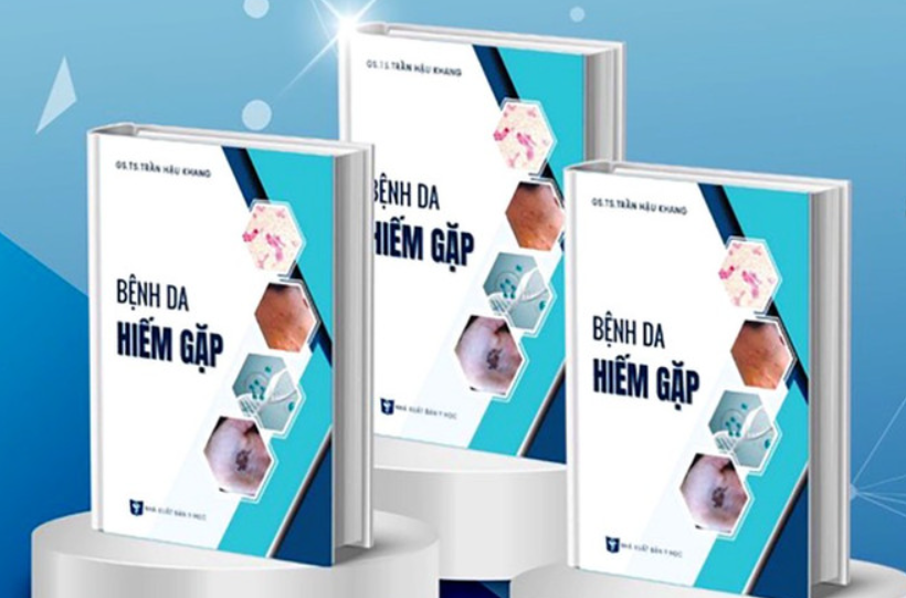 Cuốn sách Bệnh da hiếm gặp phiên bản tiếng Việt