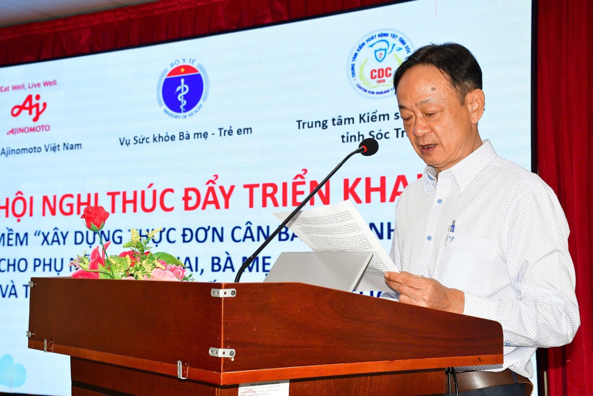 hội nghị triển khai phần mềm tại Sóc Trăng