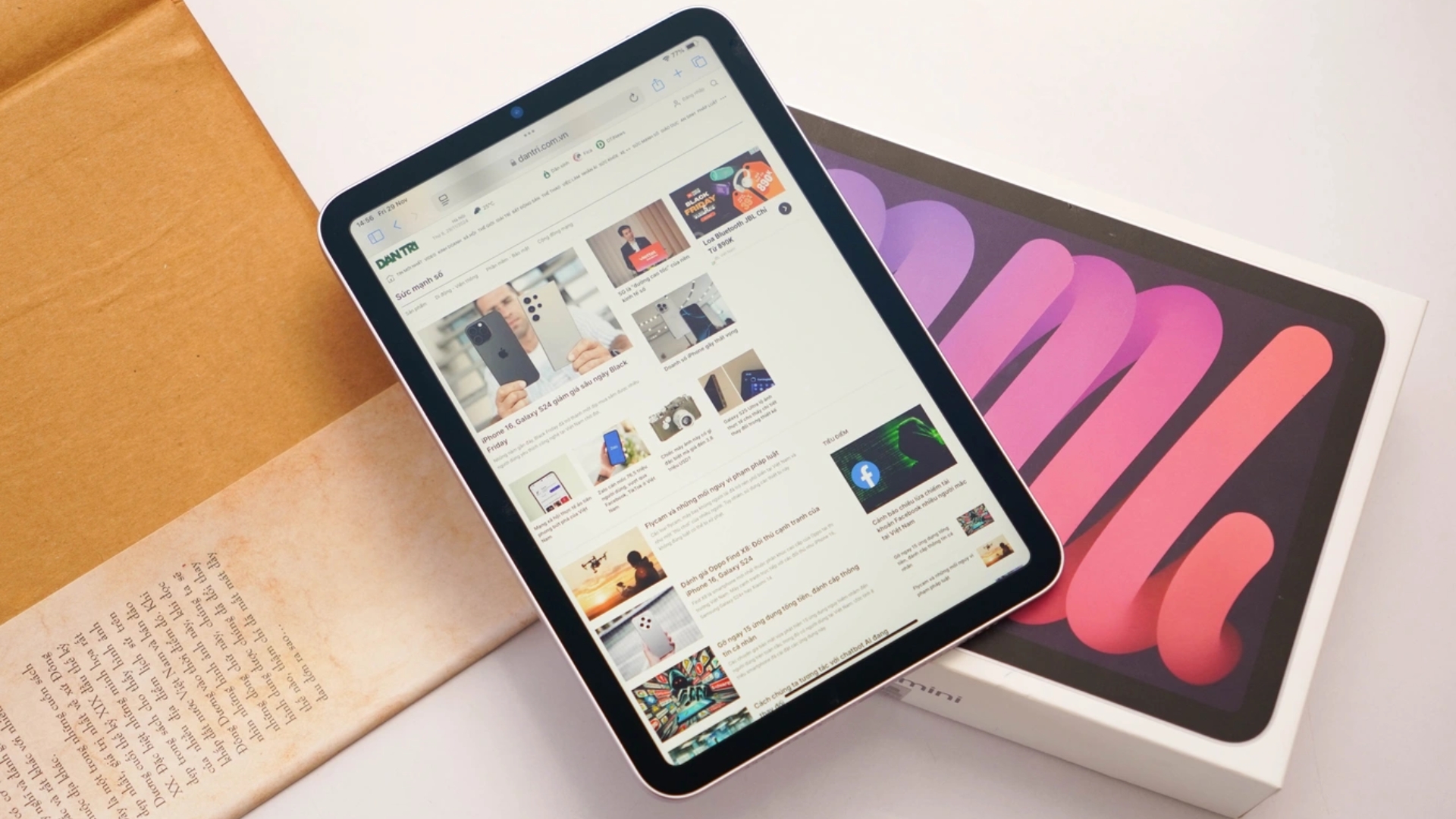 Apple Ipad màu hồng